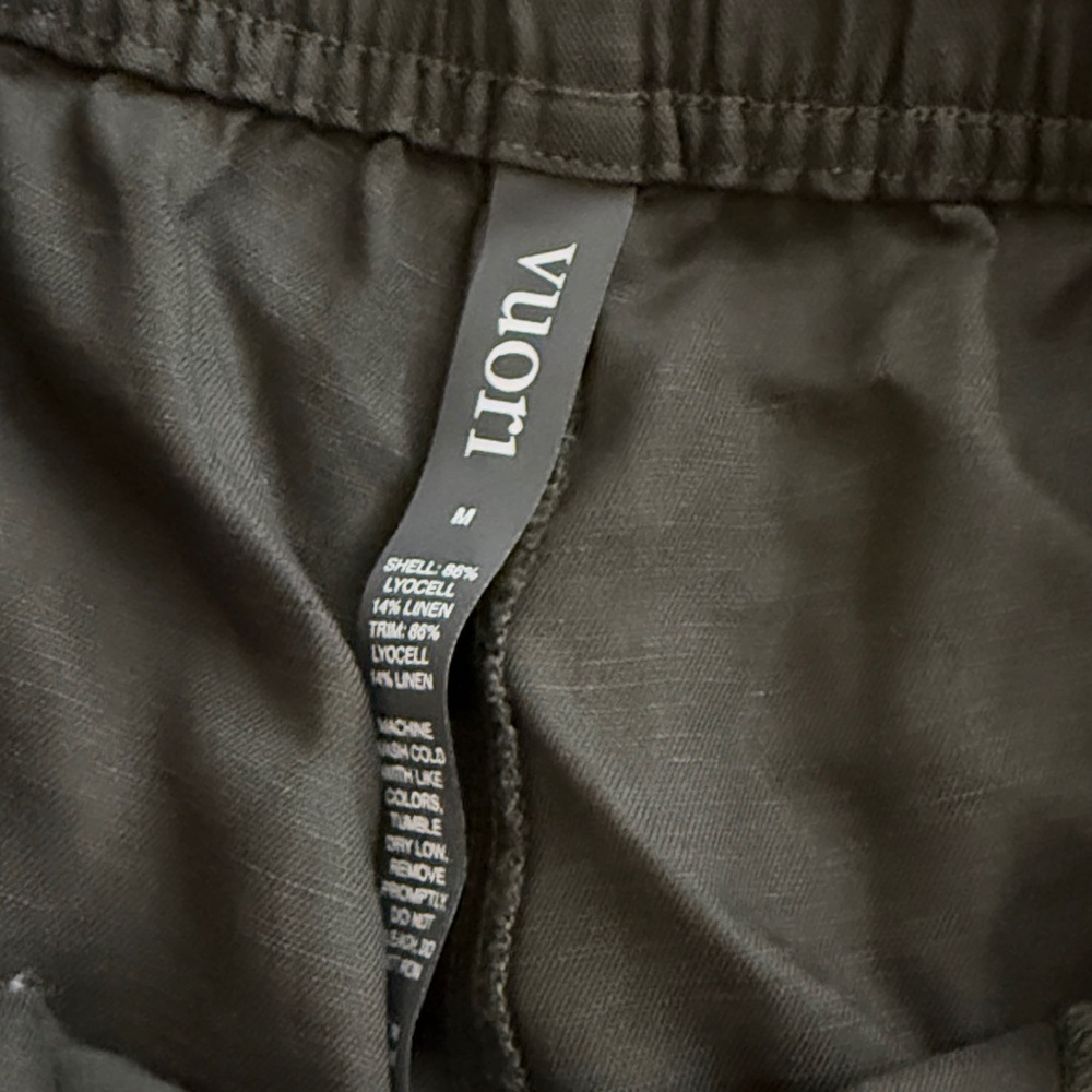 ** Vuori ** women’s villa linen, trouser joggers - Medium - Picture 4 of 10